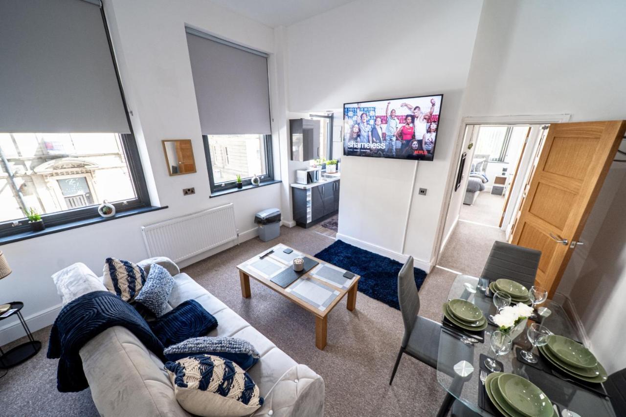 Cozy 1-Bedroom Apartment In The Heart Of Barnsley Town Centre Buitenkant foto